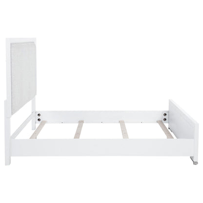 Gracemont 57-inch Queen Panel Bed Grey and White - 225071Q