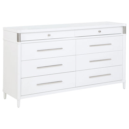 Gracemont 8-drawer Bedroom Dresser Cabinet White - 225073