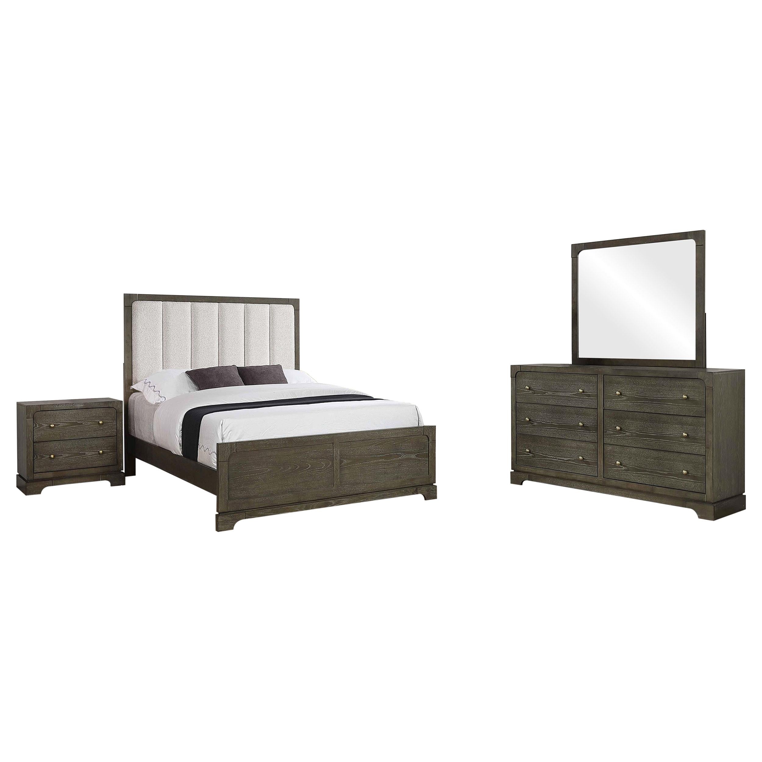 Gran Park 4-piece California King Bedroom Set Dark Cocoa - 224930KW-S4