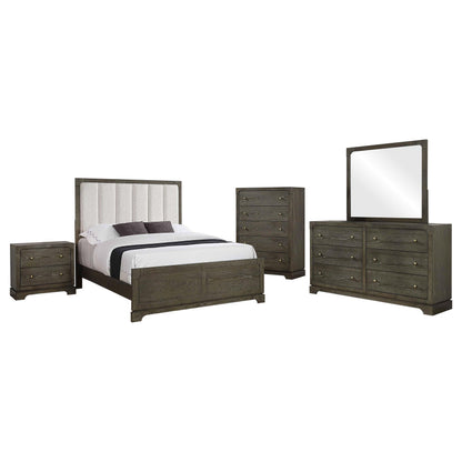 Gran Park 5-piece California King Bedroom Set Dark Cocoa - 224930KW-S5