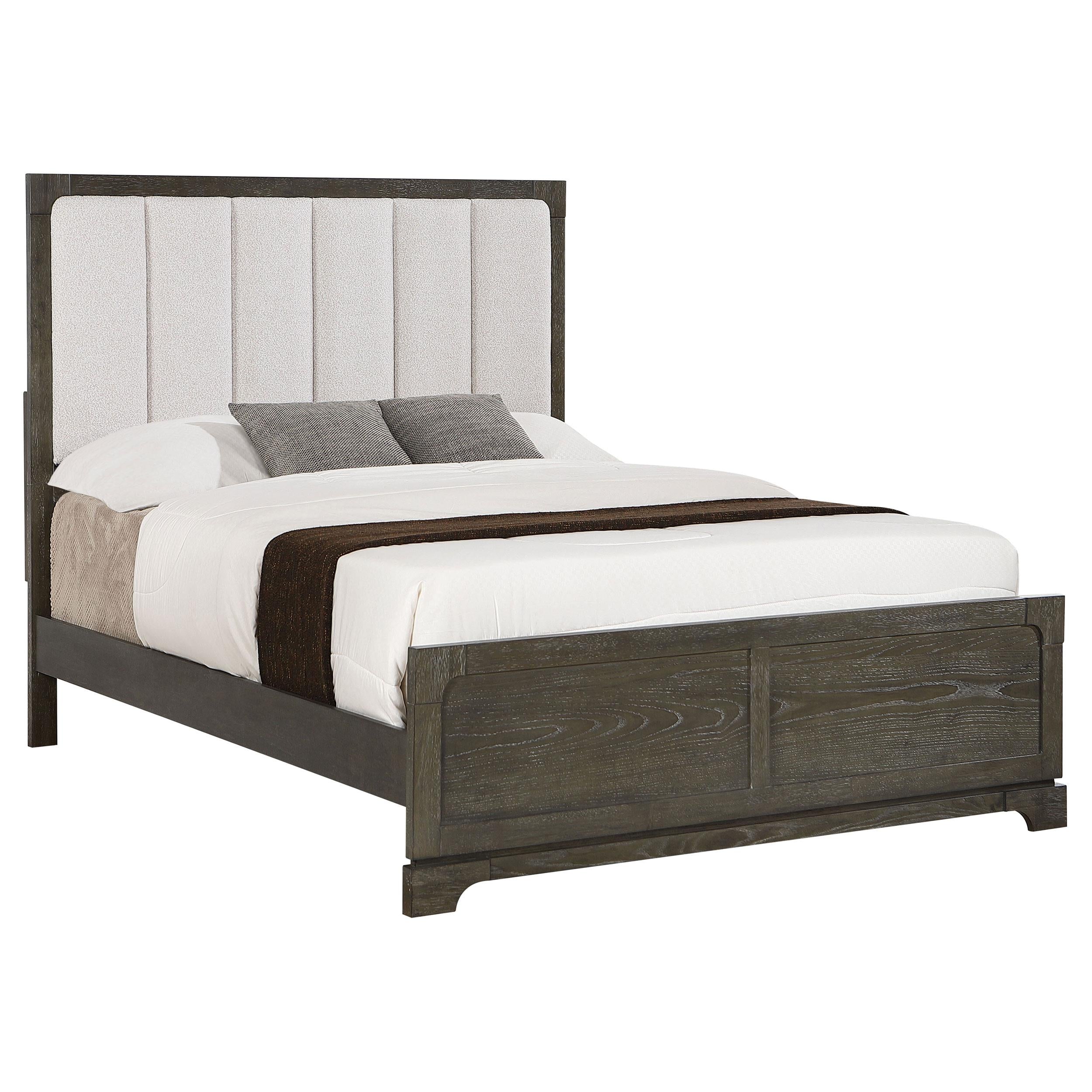 Gran Park 59-inch Queen Panel Bed Dark Cocoa - 224930Q