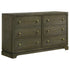Gran Park 6-drawer Dresser Cabinet Dark Cocoa - 224933