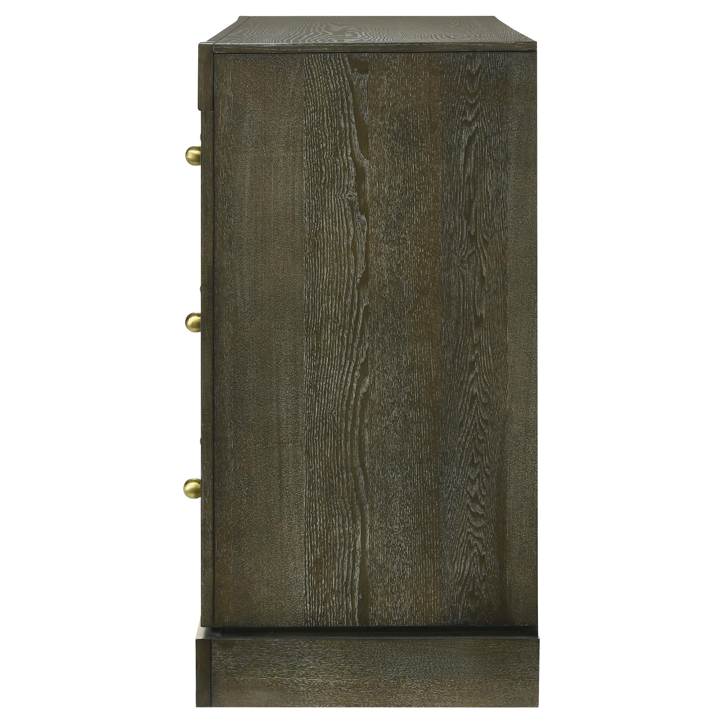 Gran Park 6-drawer Dresser Cabinet Dark Cocoa - 224933