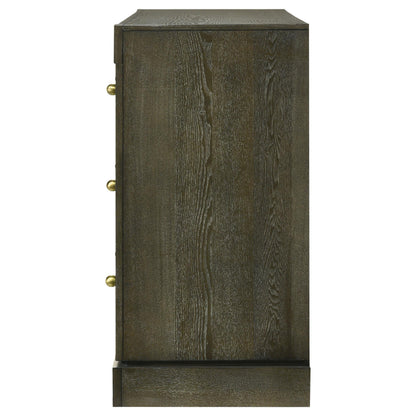 Gran Park 6-drawer Dresser Cabinet Dark Cocoa - 224933