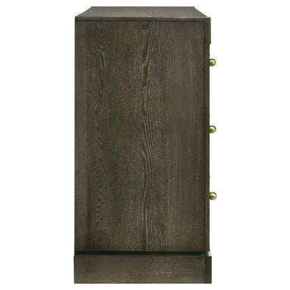 Gran Park 6-drawer Dresser Cabinet Dark Cocoa - 224933