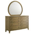 Granada 8-drawer Dresser and Mirror Natural Pine - 224923M