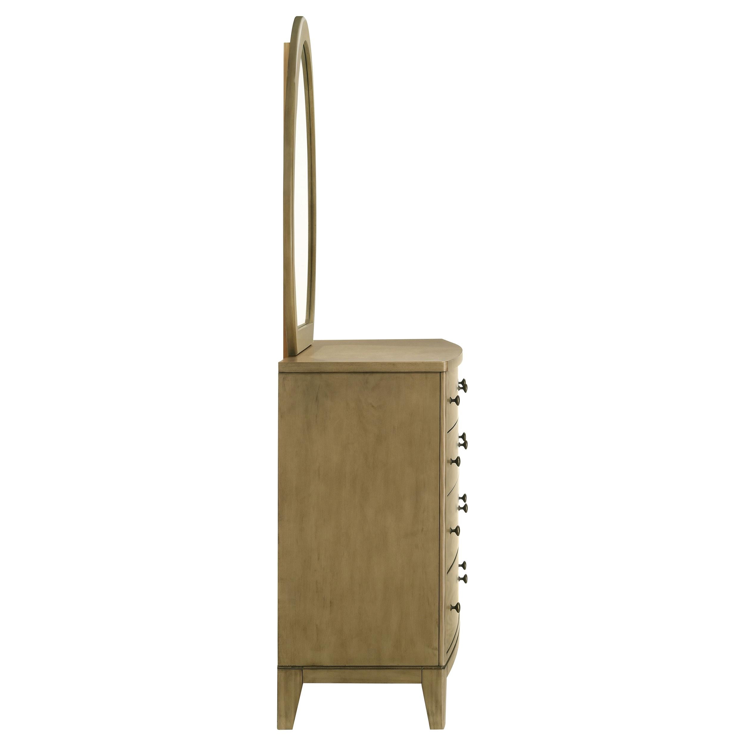 Granada 8-drawer Dresser and Mirror Natural Pine - 224923M