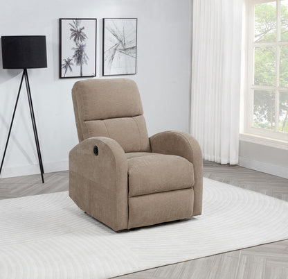 Grant Fabric Upholstered Power Recliner Chair Camel - 603303P