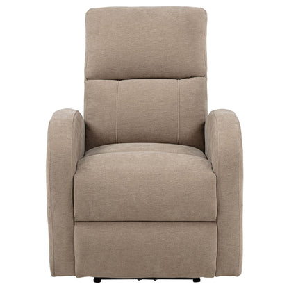 Grant Fabric Upholstered Power Recliner Chair Camel - 603303P