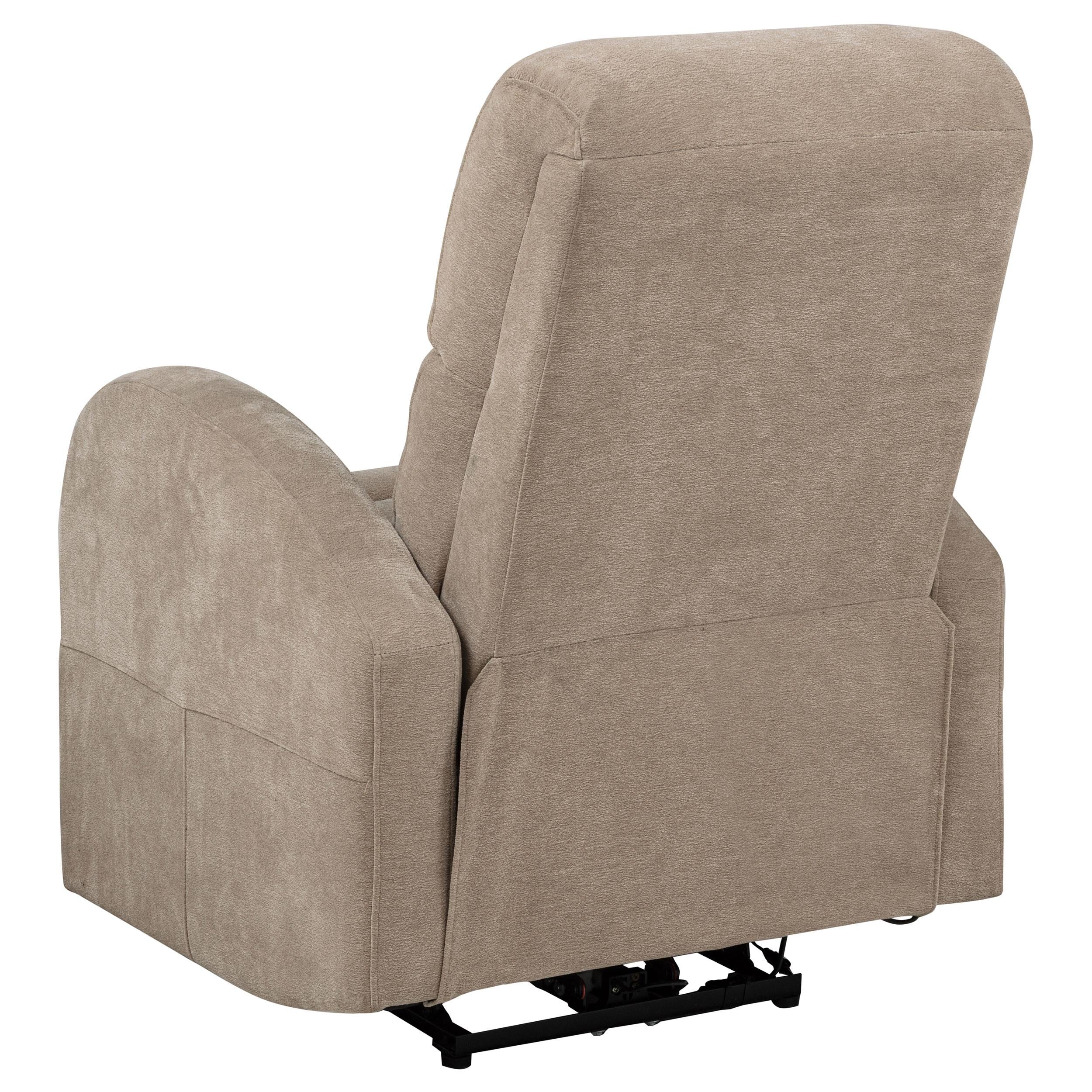 Grant Fabric Upholstered Power Recliner Chair Camel - 603303P