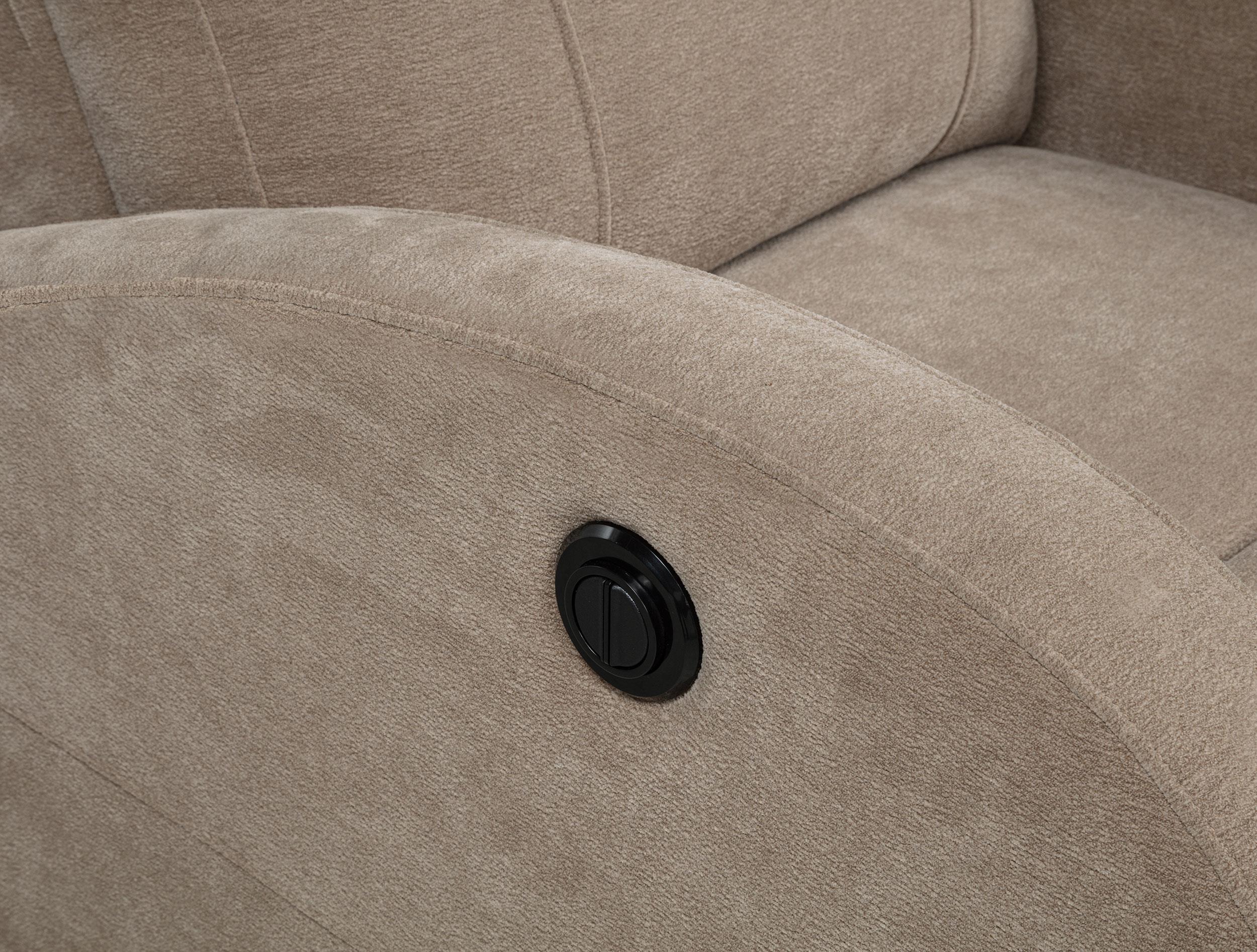Grant Fabric Upholstered Power Recliner Chair Camel - 603303P