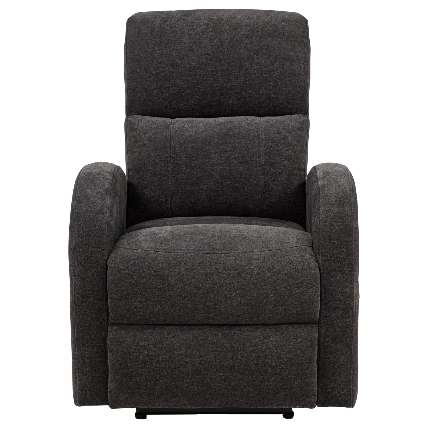 Grant Fabric Upholstered Power Recliner Chair Charcoal Grey - 603293P