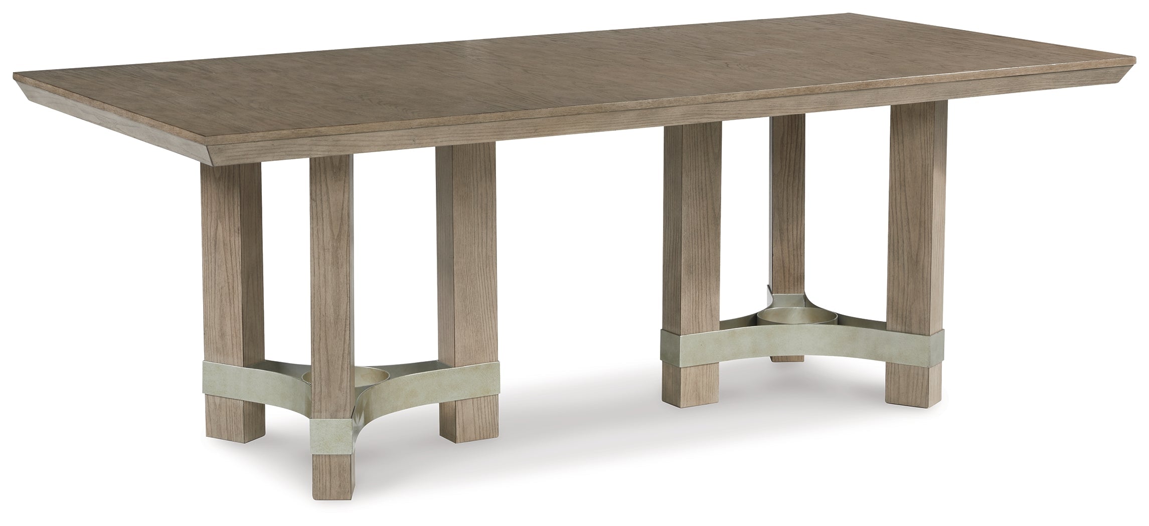 Gray Chrestner Dining Table and 4 Chairs - PKG014002