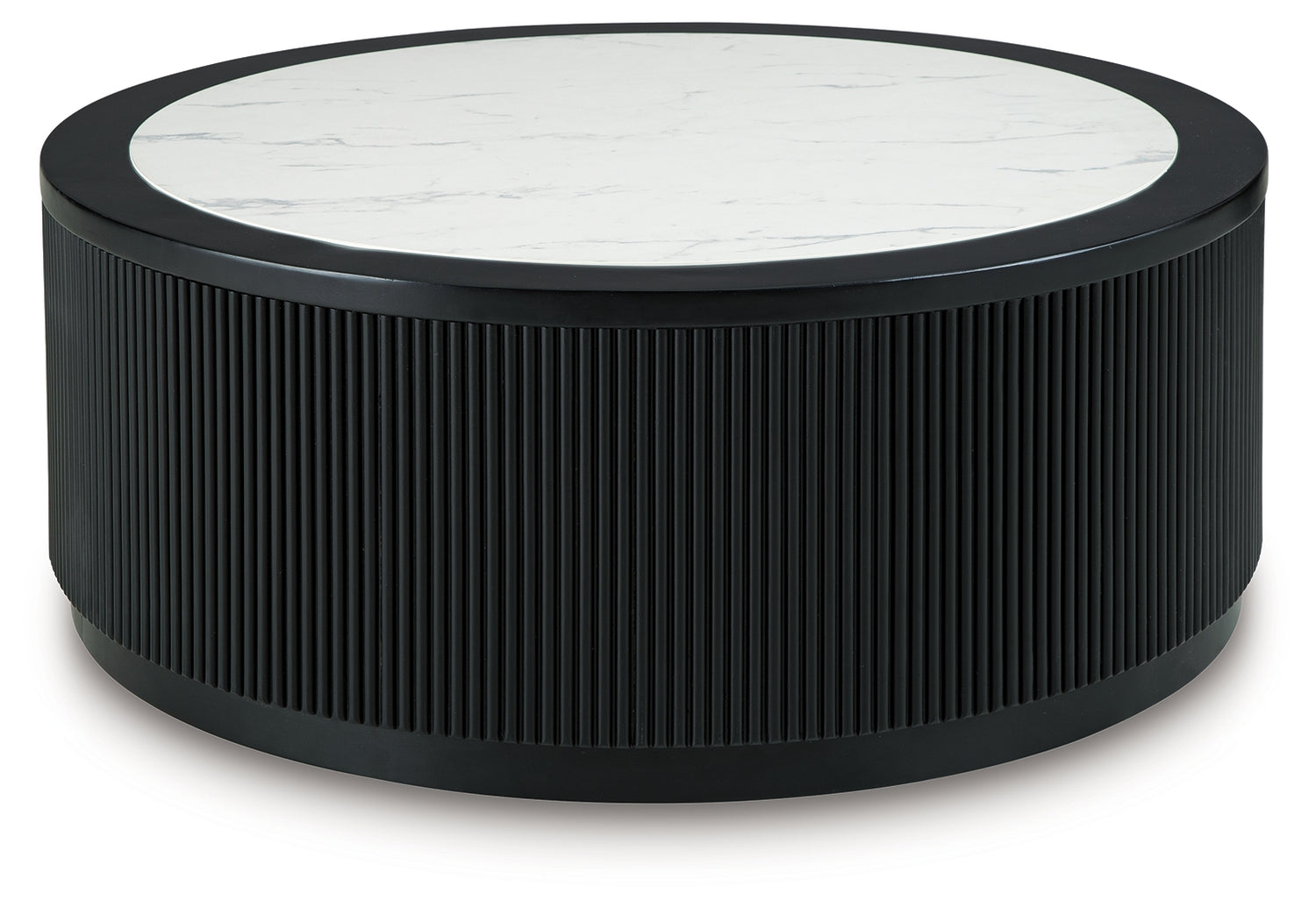Grayman Black Coffee Table - T650-8