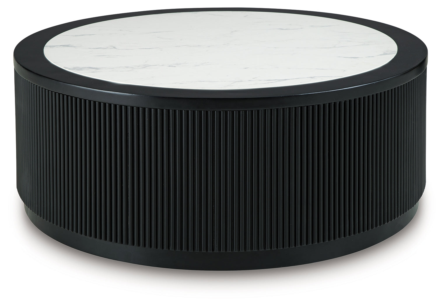 Grayman Black Coffee Table - T650-8