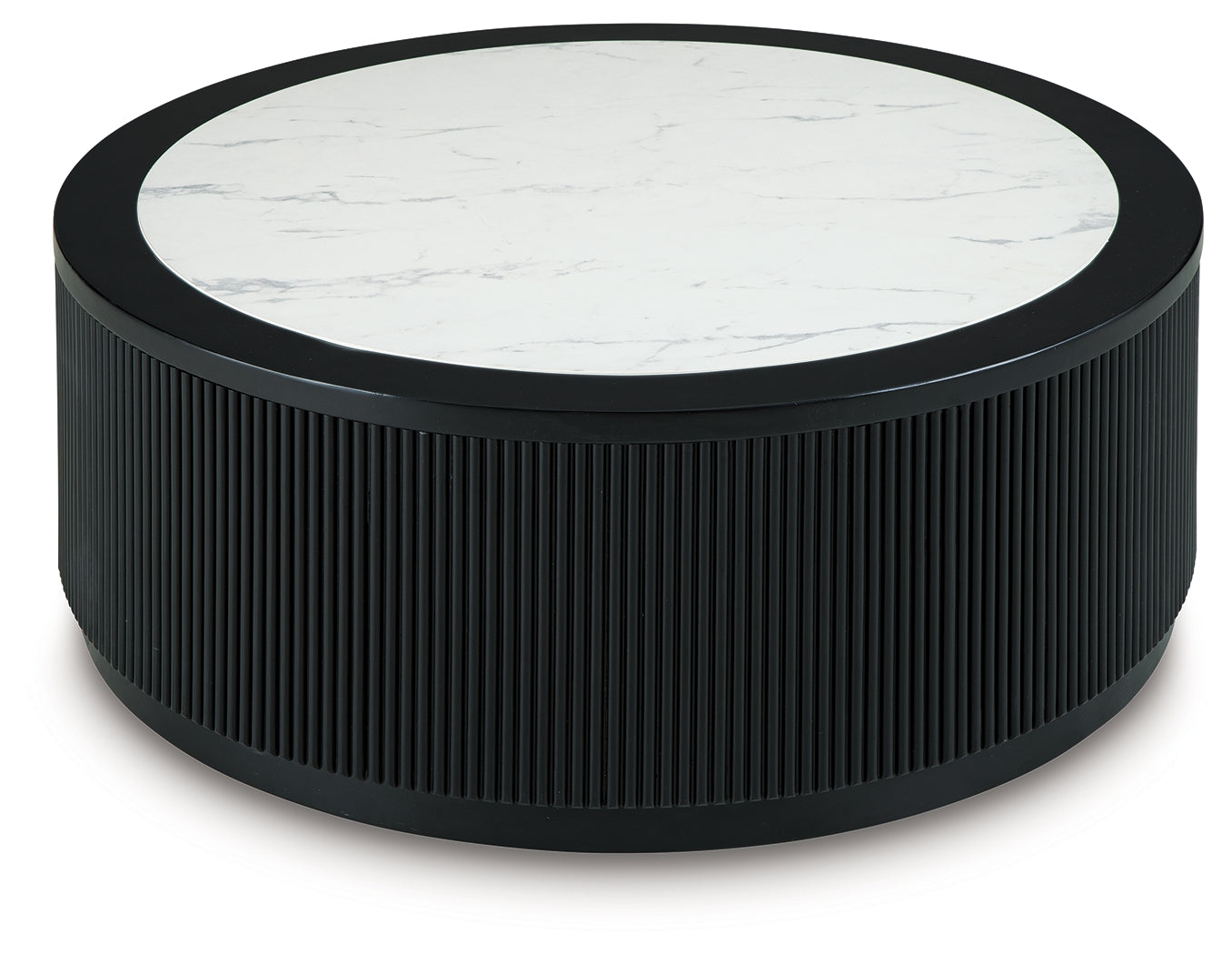 Grayman Black Coffee Table - T650-8