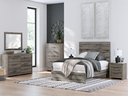 Graystorm Brown Gray Bedroom Mirror - PCB2405-36