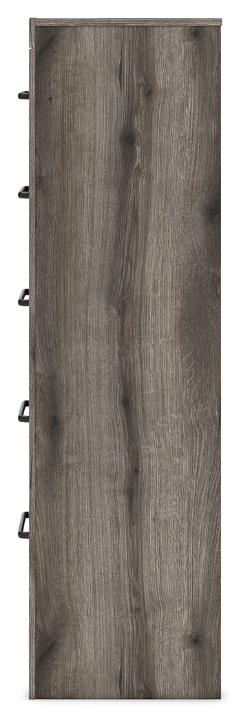 Graystorm Brown Gray Chest of Drawers - PCB2405-46