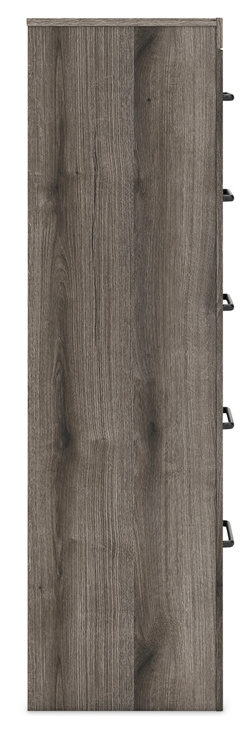 Graystorm Brown Gray Chest of Drawers - PCB2405-46