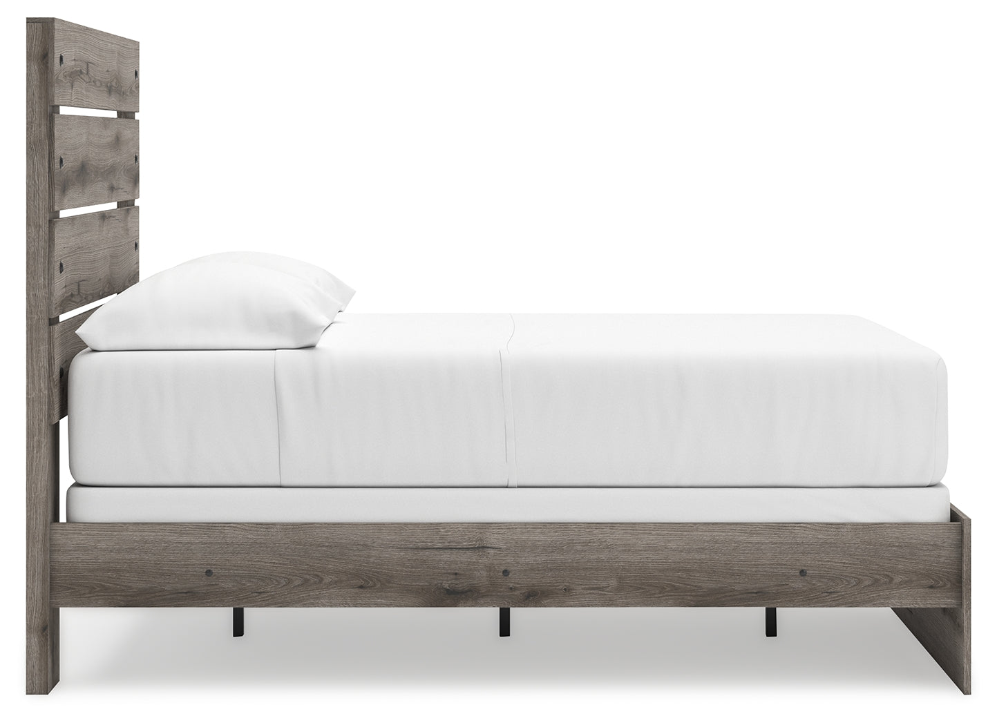 Graystorm Brown Gray Full Panel Bed - PCB2405B13
