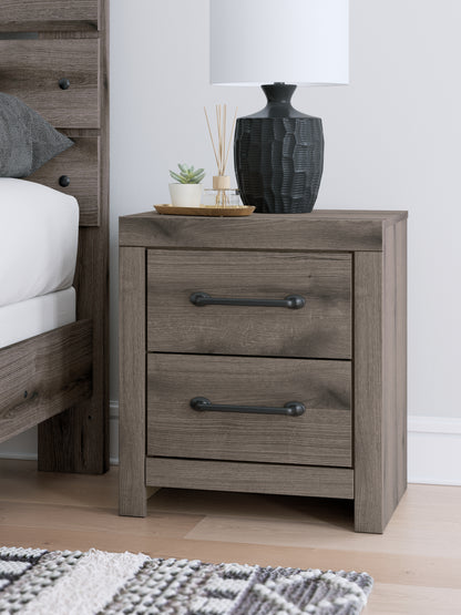Graystorm Brown Gray Nightstand - PCB2405-92