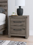 Graystorm Brown Gray Nightstand - PCB2405-92
