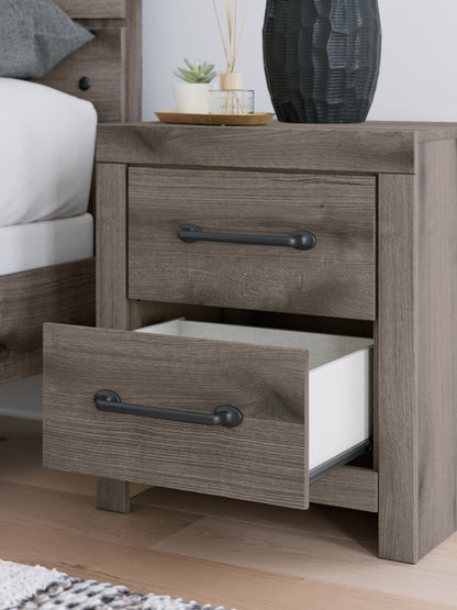 Graystorm Brown Gray Nightstand - PCB2405-92