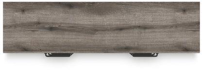 Graystorm Full Panel Bed with Storage with Dresser in Brown Gray from Ashley - Luna Furniture
