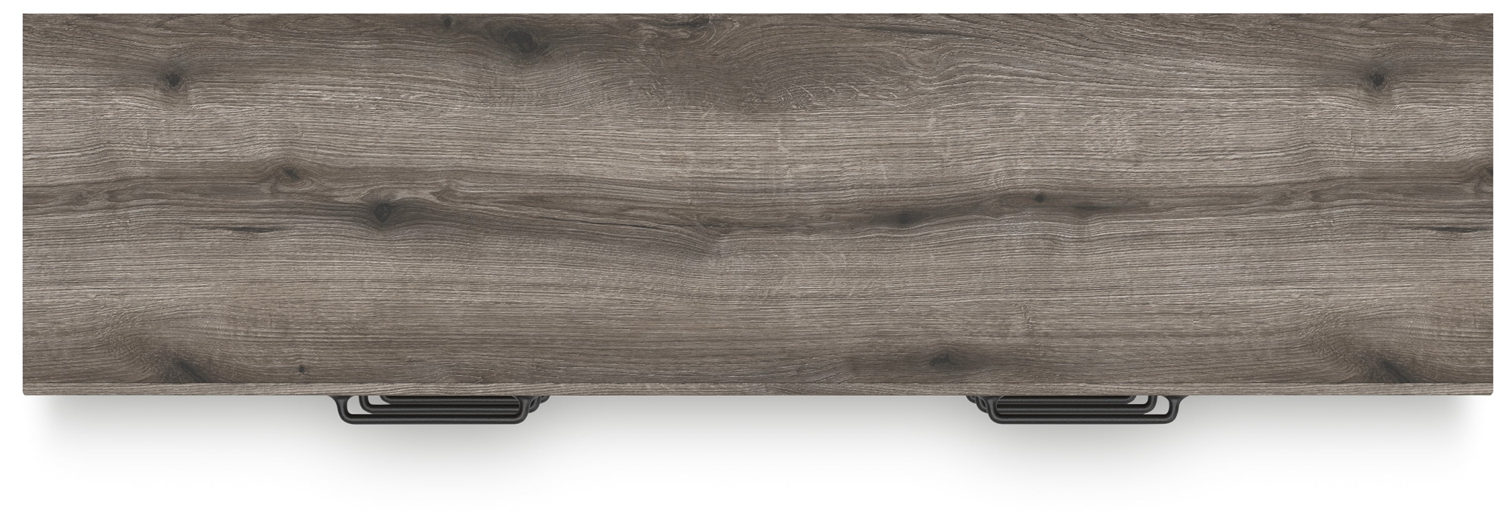 Graystorm Twin Panel Storage Bed with Dresser and Nightstand in Brown Gray from Ashley - Luna Furniture