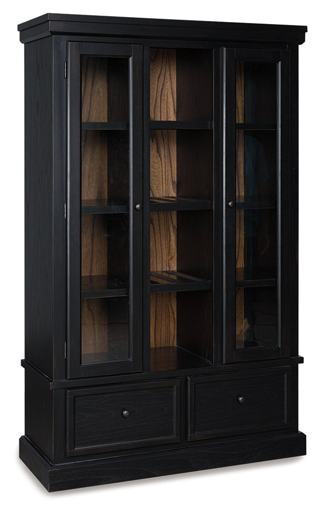 Greddinton Black/Brown Curio - PCD824-186