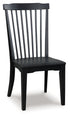 Greddinton Black Dining Chair, Set of 2 - PCD824-05