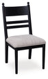 Greddinton Black Dining Chair, Set of 2 - PCD824-07