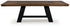 Greddinton Brown/Black Dining Extension Table - PCD824D11