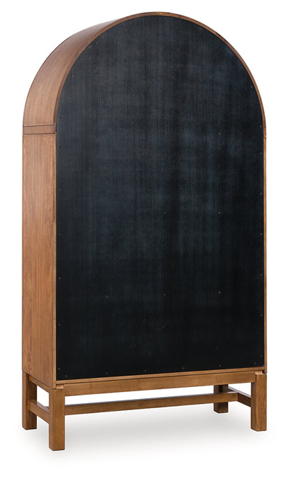 Greddinton Brown/Black Display Cabinet - PCD824-476