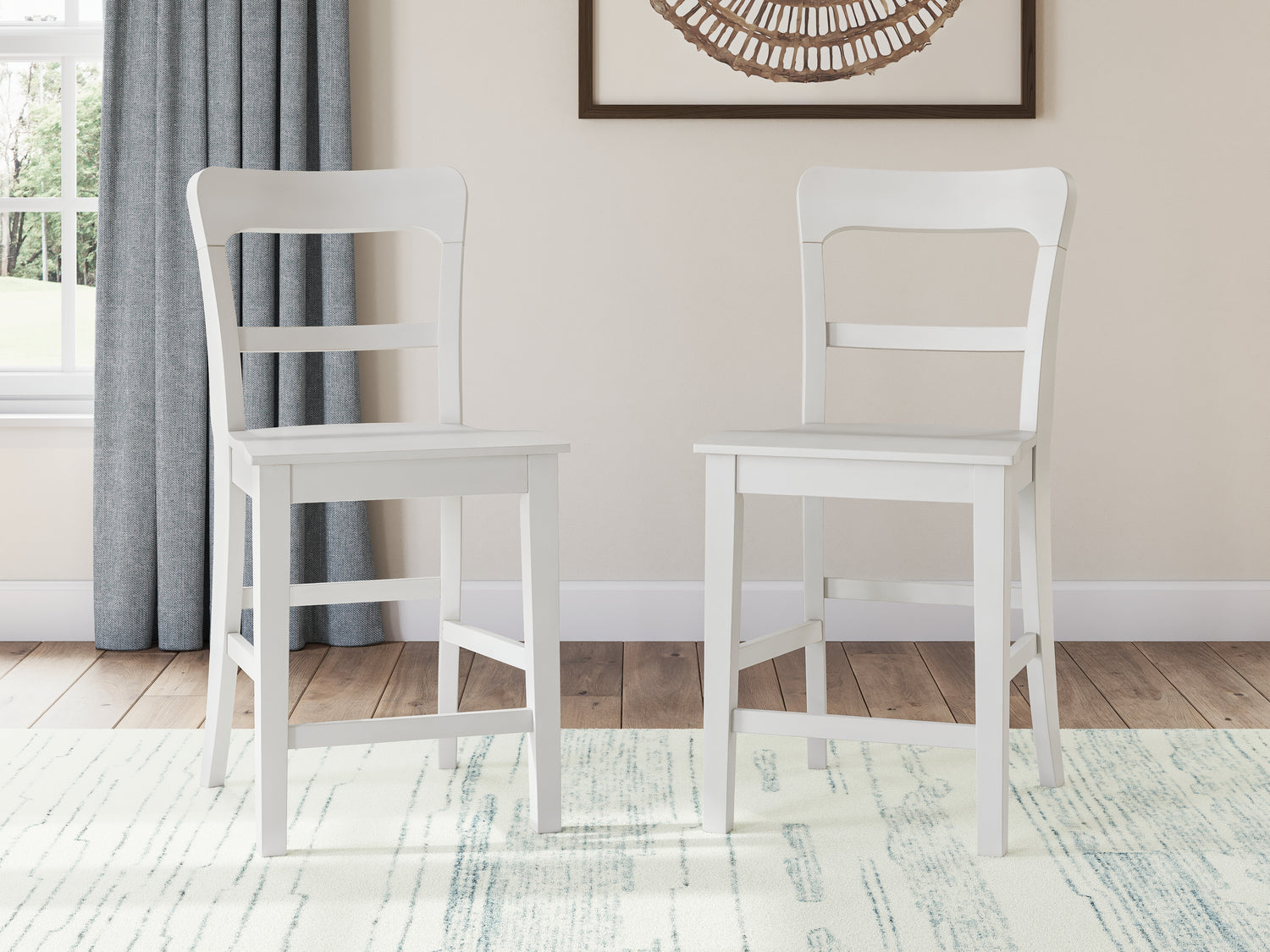 Greddinton Counter Height Dining Table and 4 Barstools - PCD824D13