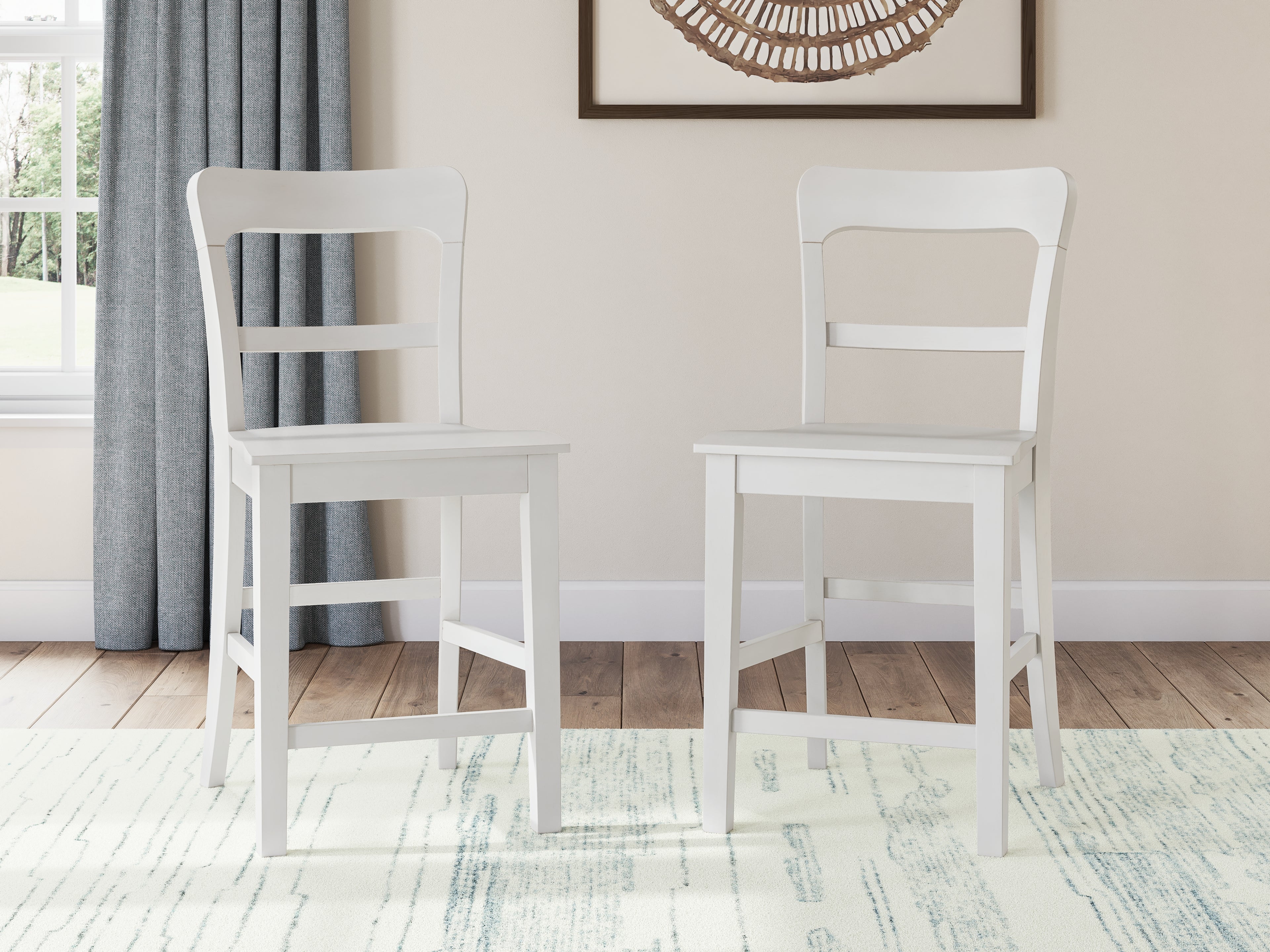 Greddinton Counter Height Dining Table and 6 Barstools - PCD824D14