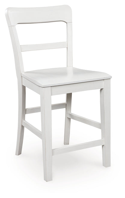 Greddinton Counter Height Dining Table and 6 Barstools - PCD824D14