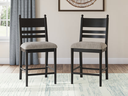 Greddinton Counter Height Dining Table and 6 Barstools - PCD824D17