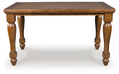 Greddinton Counter Height Dining Table and 6 Barstools - PCD824D20