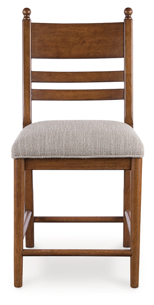 Greddinton Counter Height Dining Table and 6 Barstools - PCD824D20