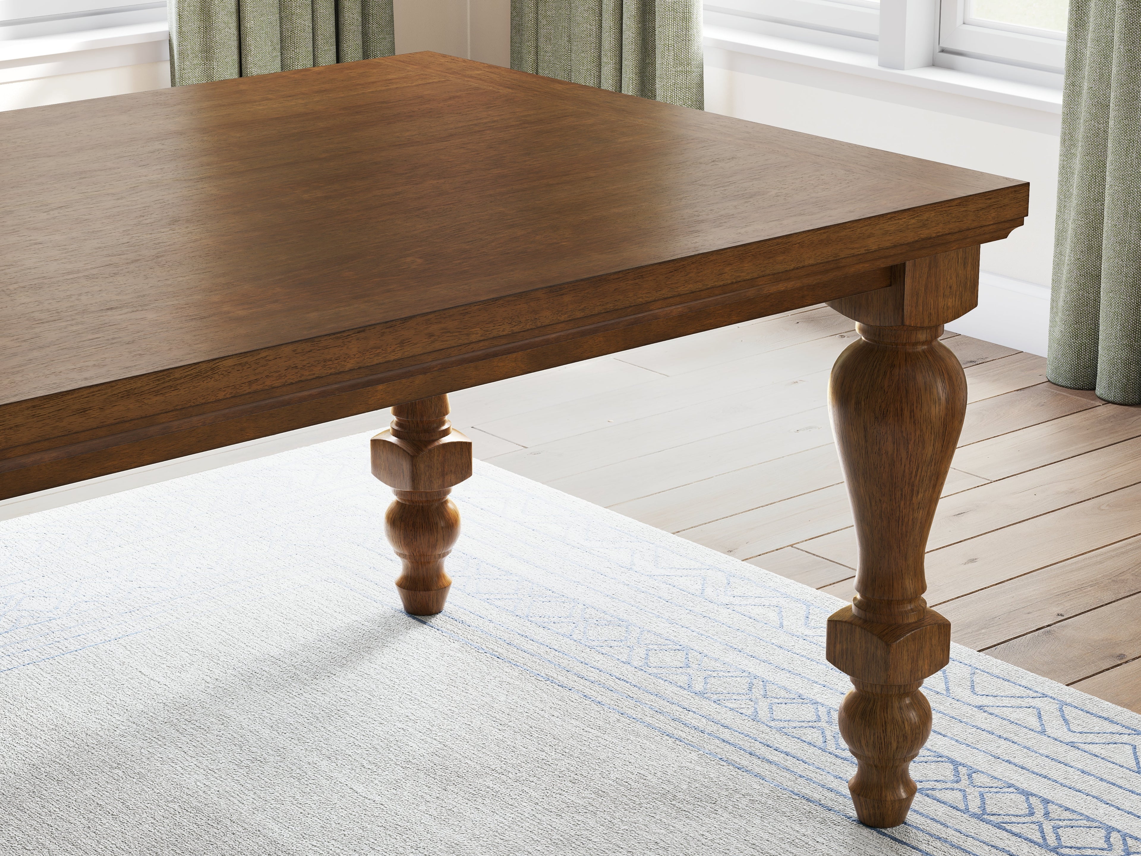 Greddinton Dining Table and 4 Chairs in Brown from Ashley - Luna Furniture