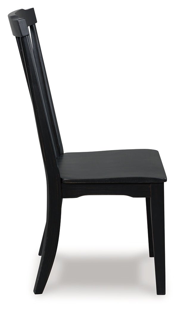 Greddinton Extension Dining Table and 4 Chairs - PCD824D32