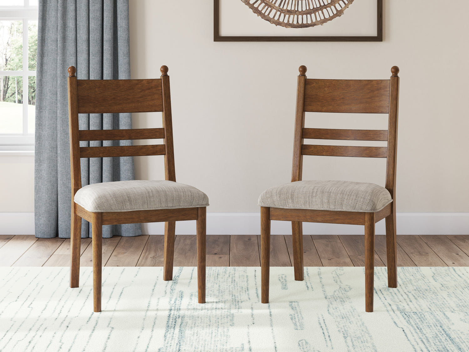 Greddinton Extension Dining Table and 4 Chairs - PCD824D7