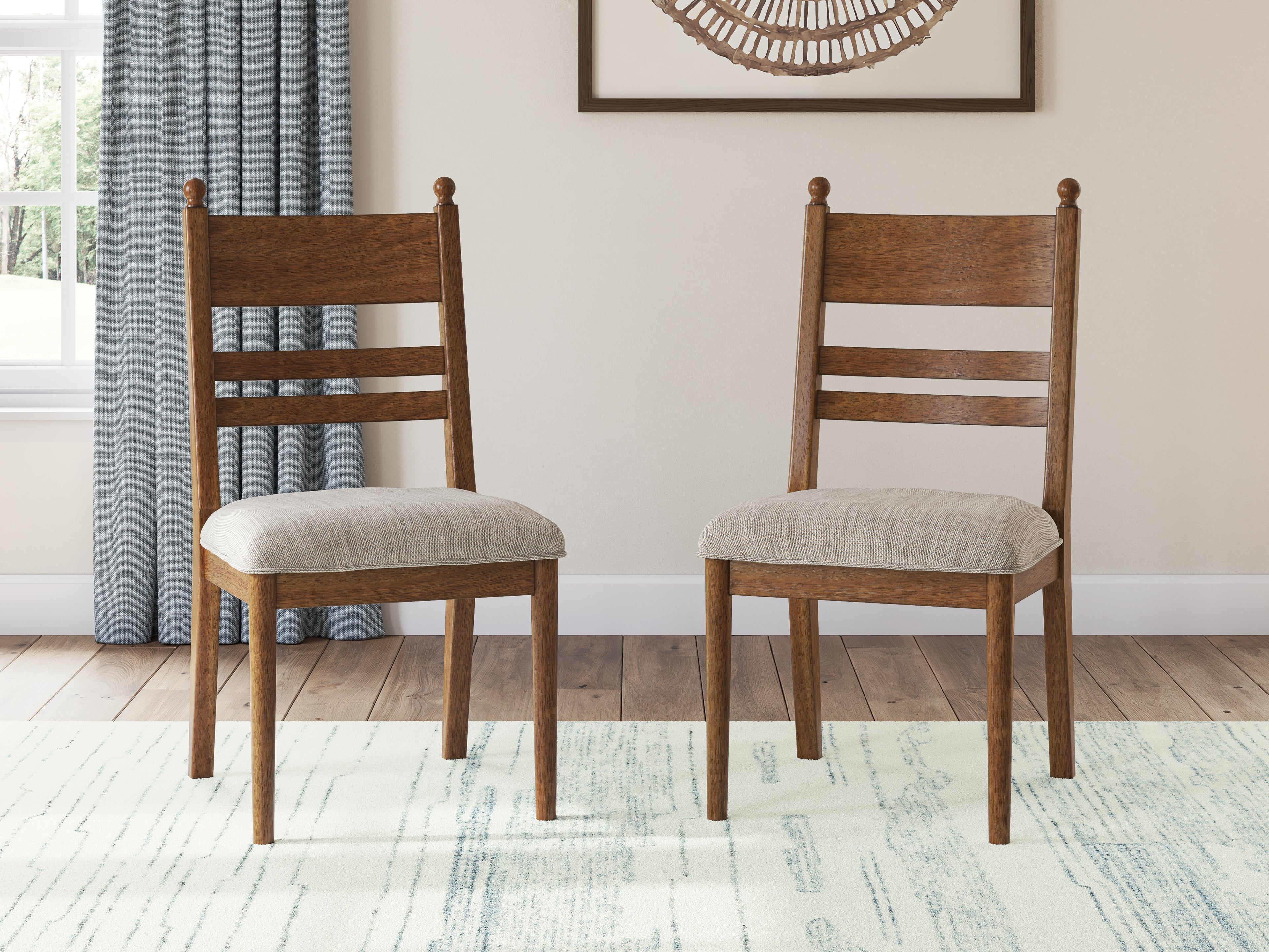 Greddinton Extension Dining Table and 4 Chairs - PCD824D7