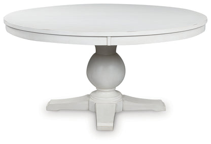 Greddinton White Dining Table - PCD824D10
