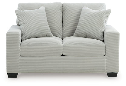 Greenbriar Smoke Sofa and Loveseat from Ashley - Luna Furniture
