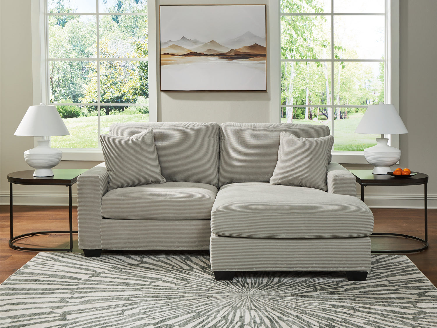 Greenbriar Smoke Sofa Chaise - PC3200518