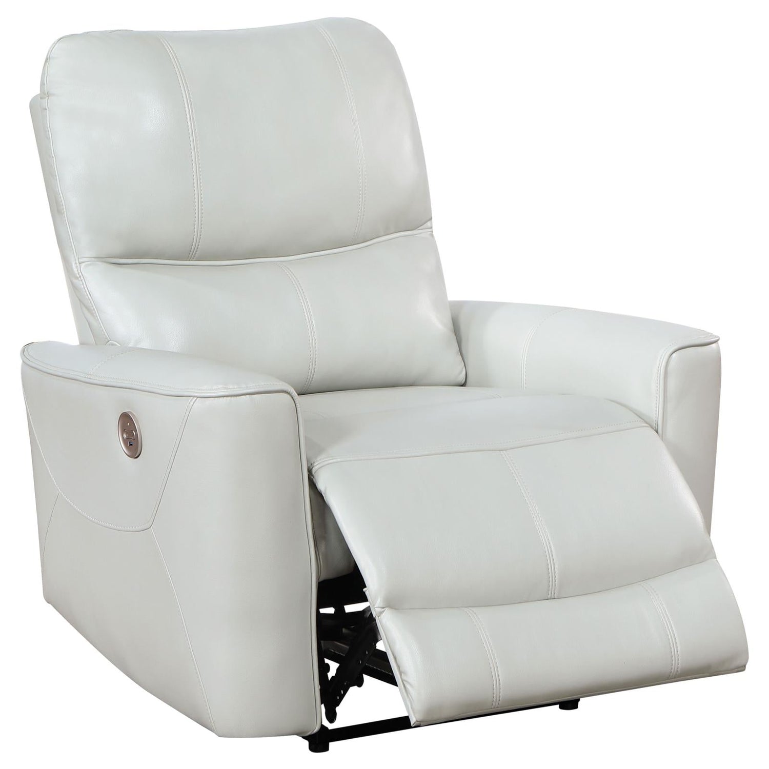 Greenfield Ivory 3-Piece Upholstered Power Reclining Sofa Set from Coaster - Luna Furniture