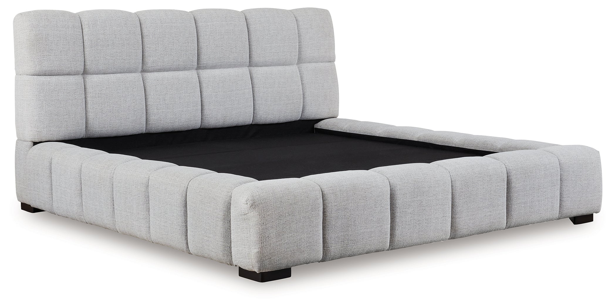 Grendusk Light Gray King Upholstered Bed - PCB584B2