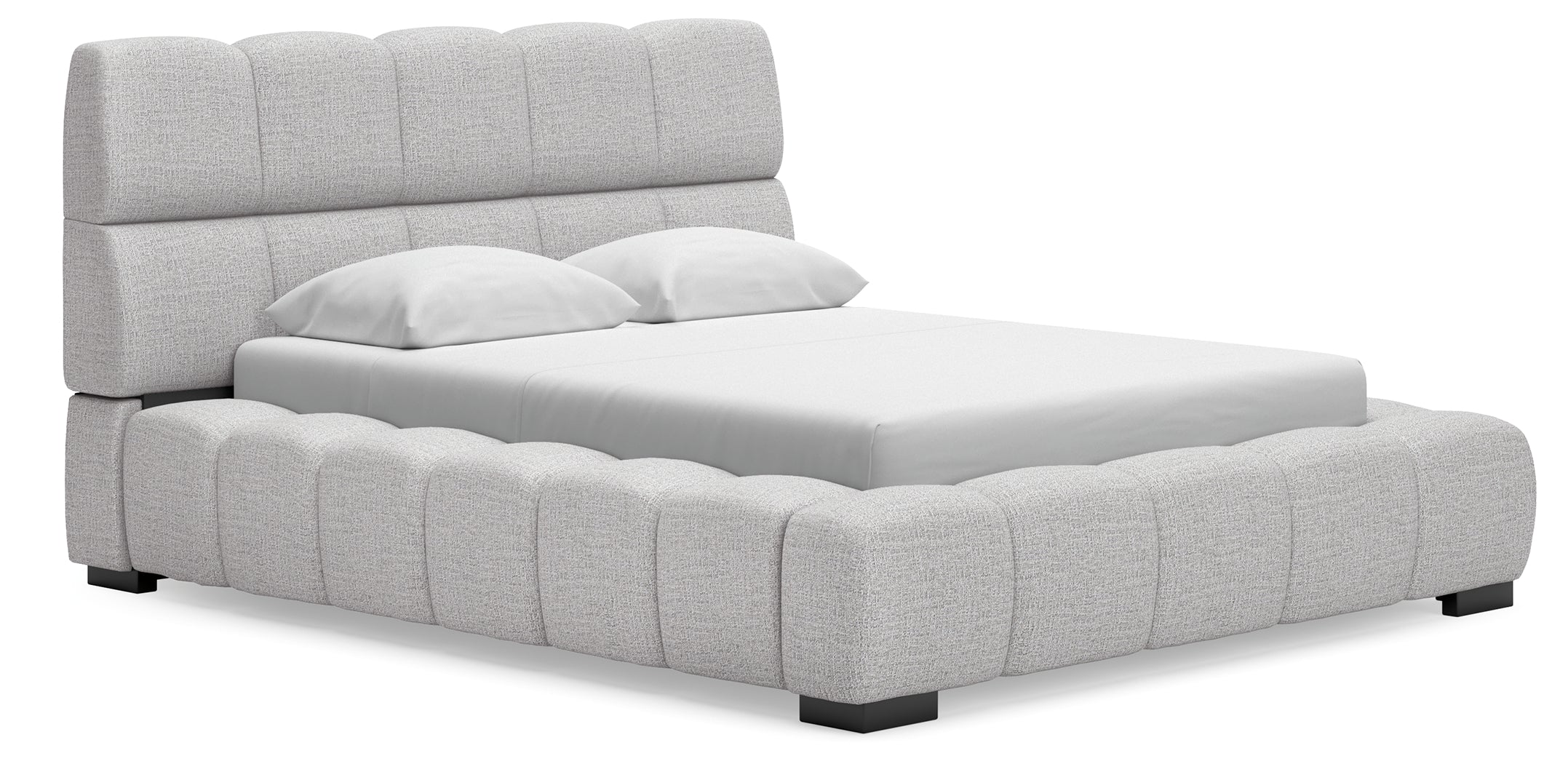 Grendusk Light Gray Queen Upholstered Bed - PCB584B1